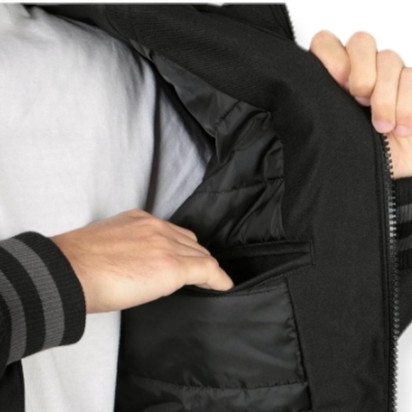 VANS RUTHERFORD MTE YOUYH JACKET BLACK/BLACK - Picture 4 of 6